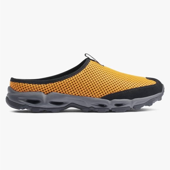 New in Box Bass Outdoor Men's Flame Orange Aqua Mesh Slide. - Picture 4 of 9